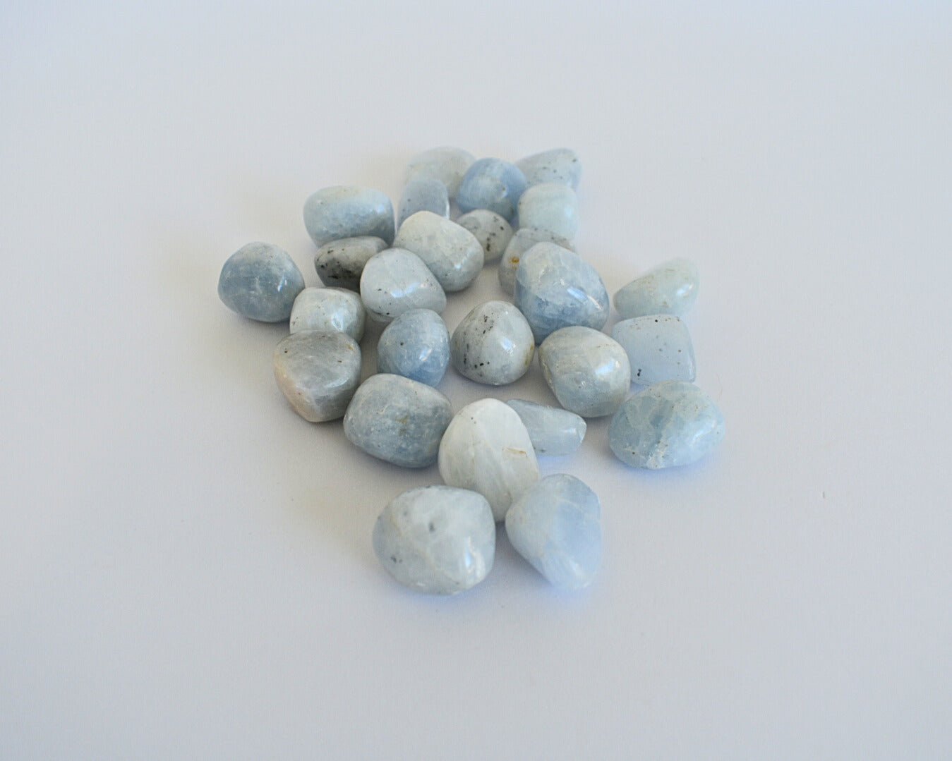 Blue Calcite - Tumble Stone