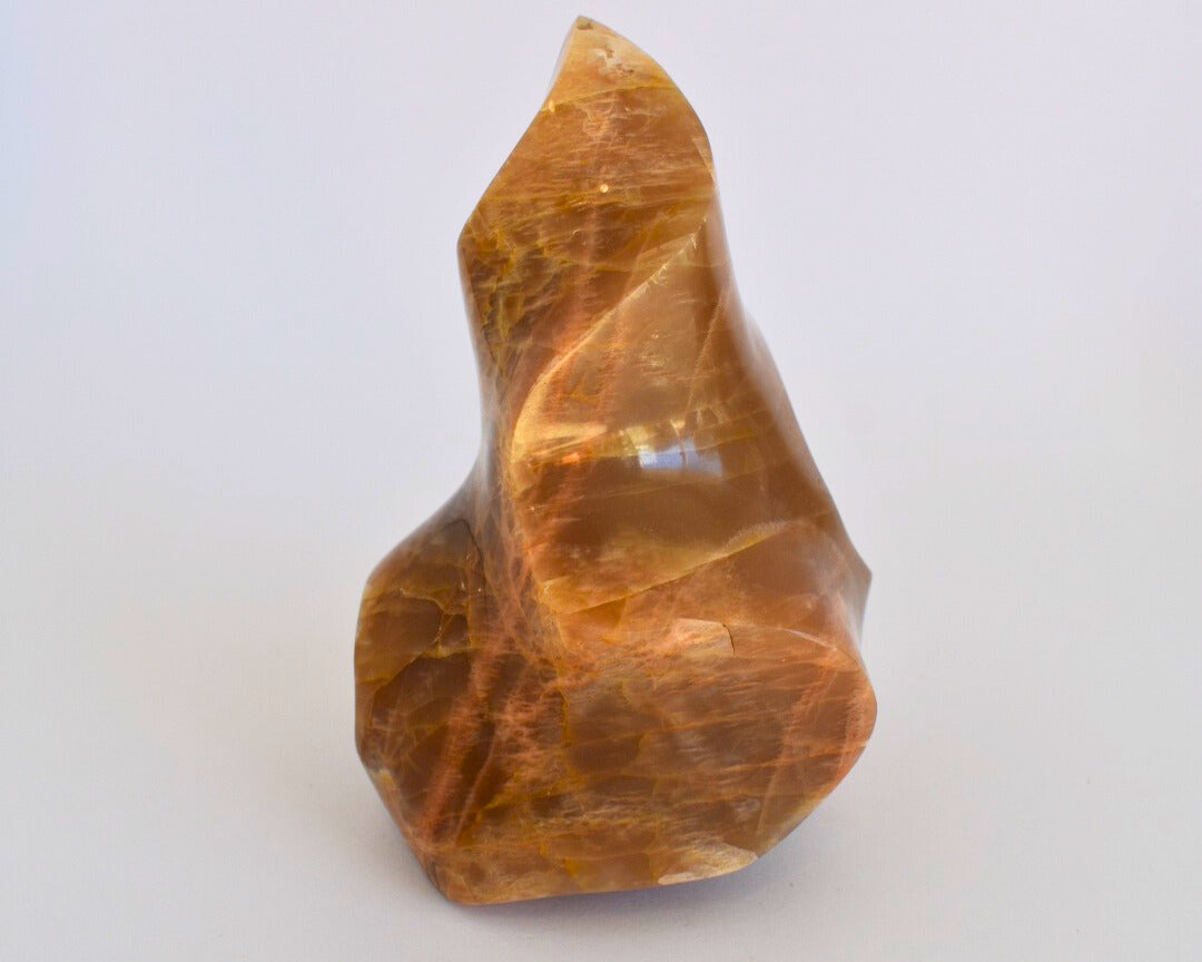 Peach Moonstone - Flame