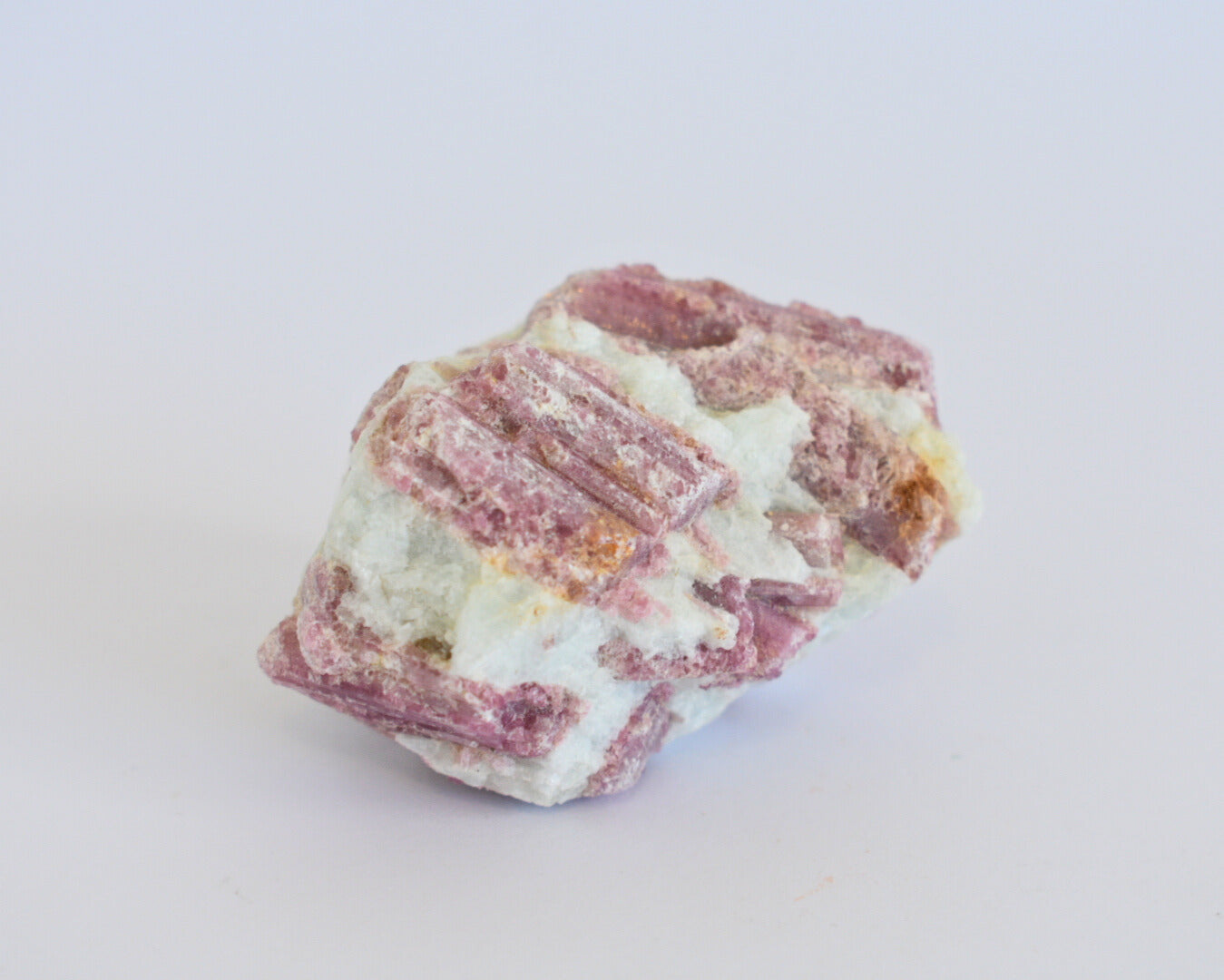 Pink Tourmaline in Quartz - Raw - 1