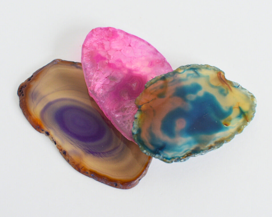 Agate Slice Trio Bundle