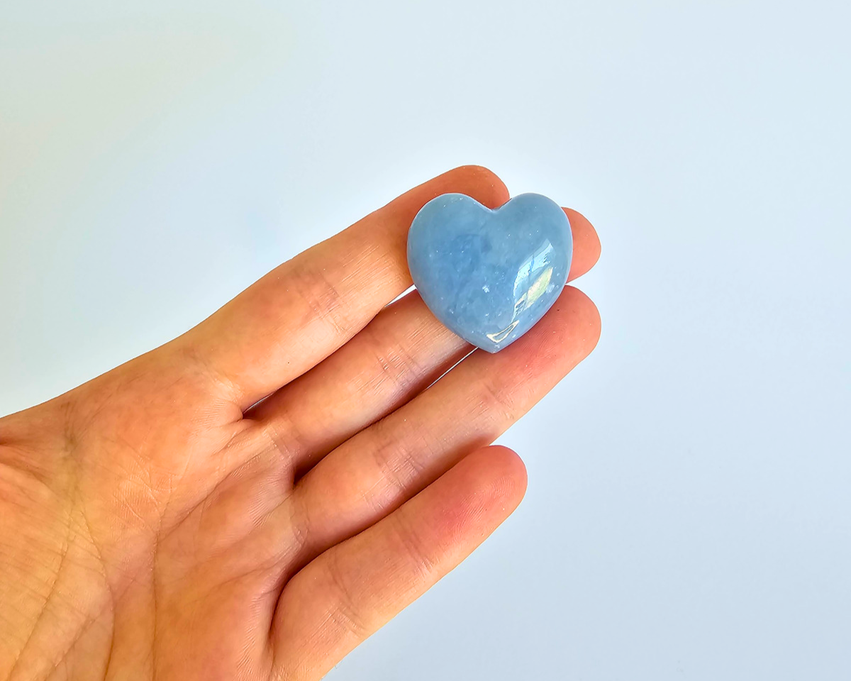 Angelite - Heart