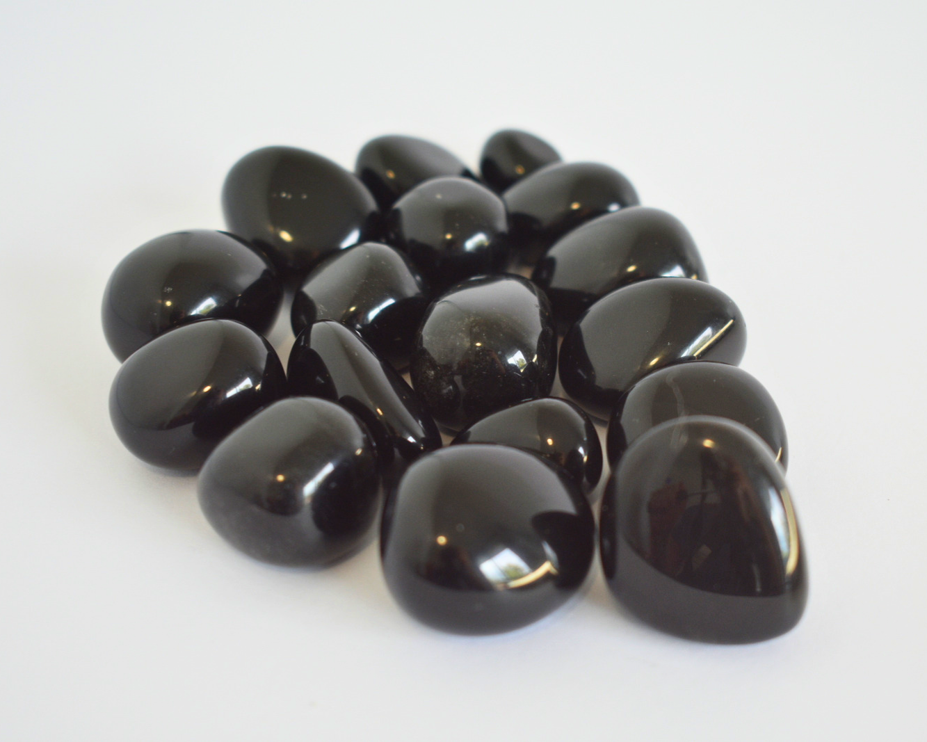 Black Obsidian - Tumble Stone