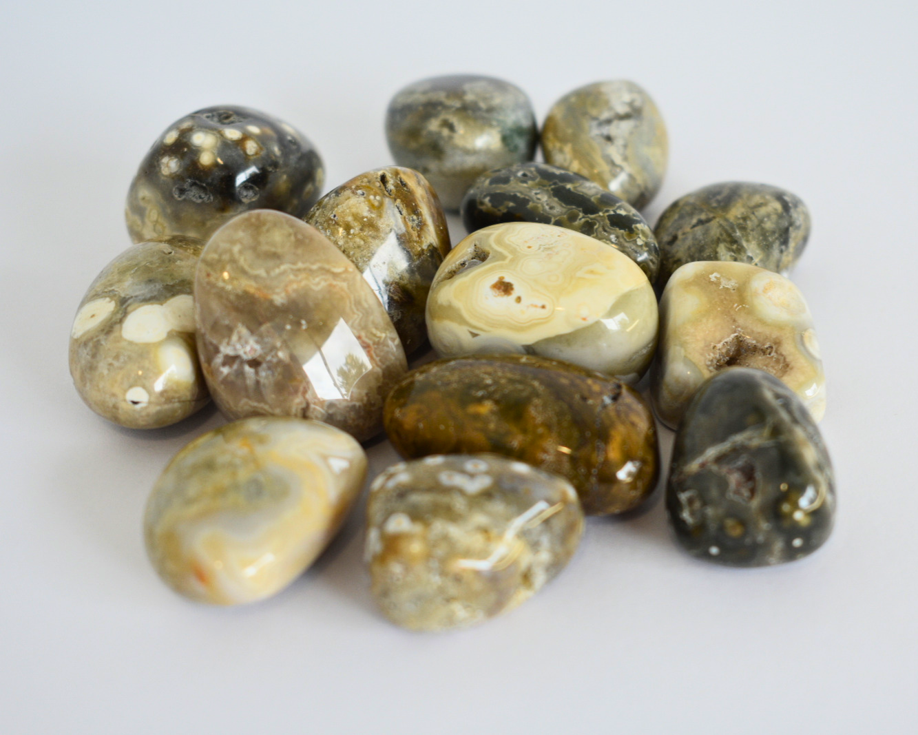 Ocean Jasper - Tumble Stone