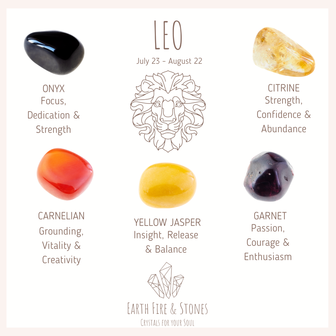 Leo stones and crystals online