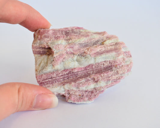 Pink Tourmaline in Quartz - Raw - 2