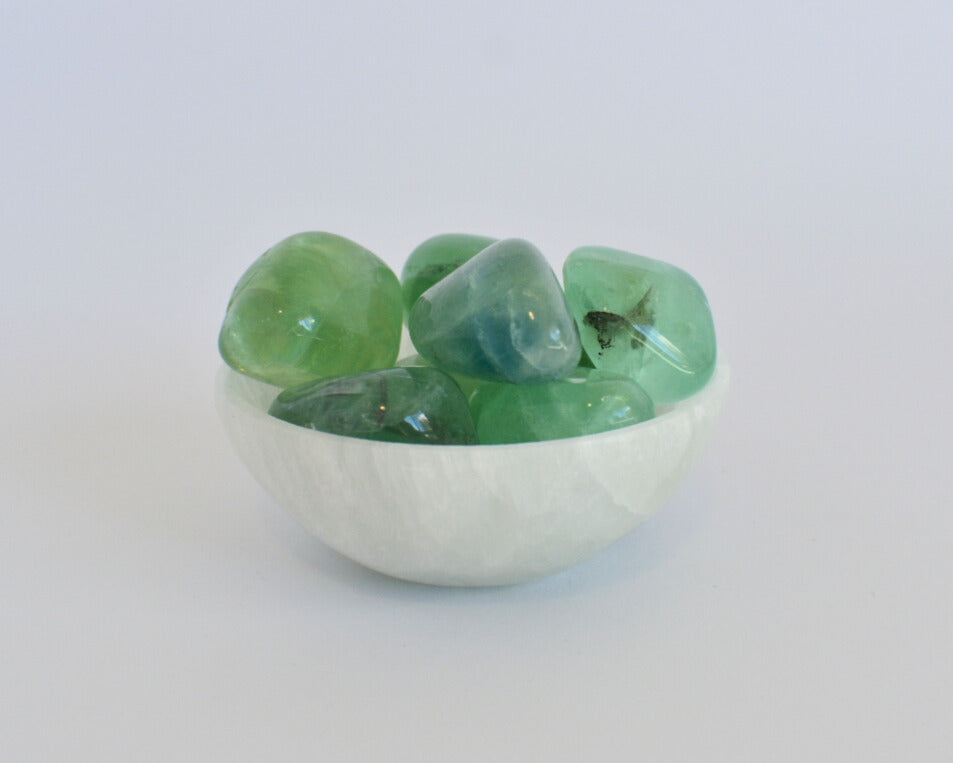 Green Fluorite - Tumble Stone