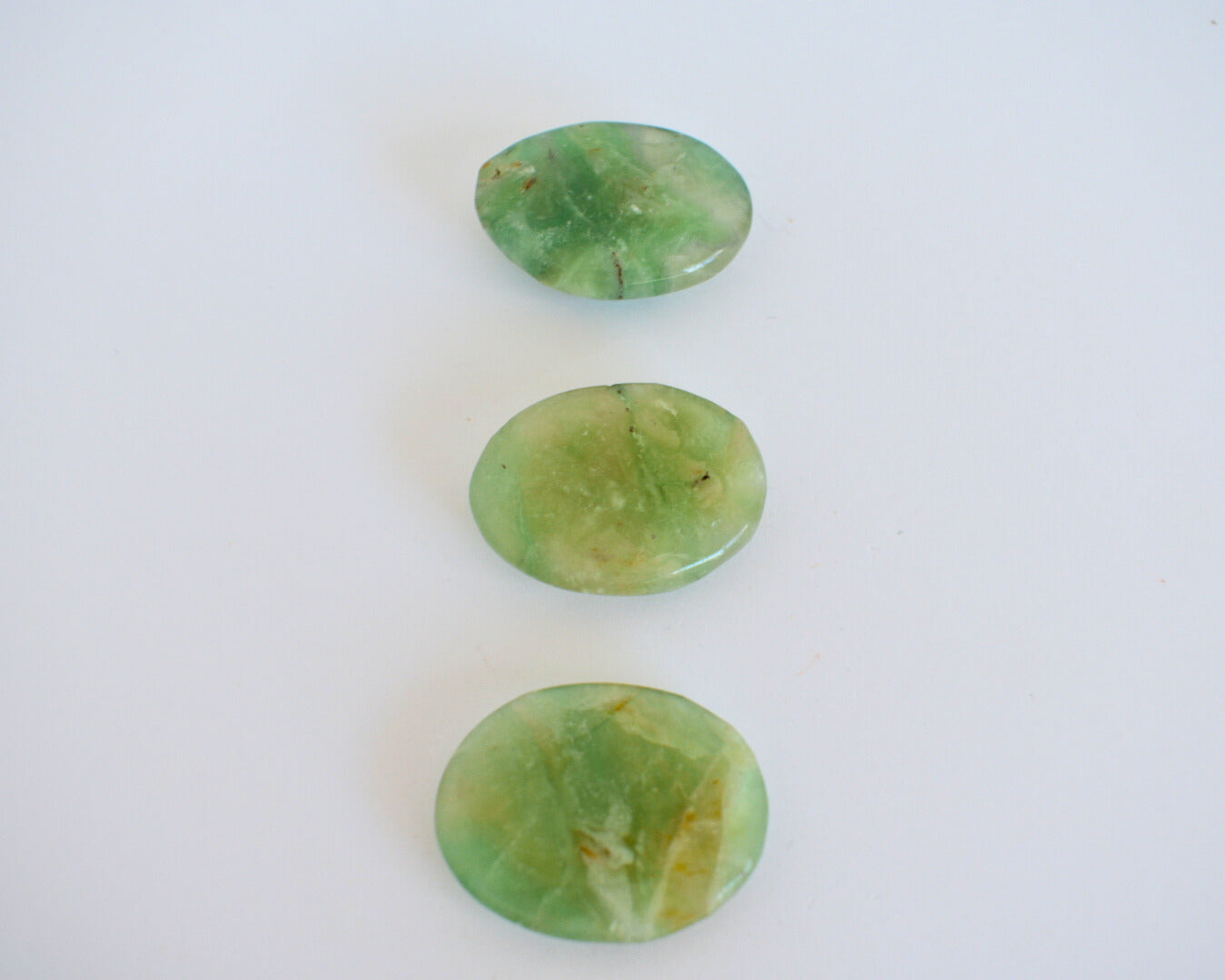 Green Fluorite - Palm Stone