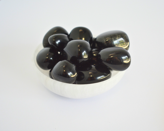 Black Obsidian - Tumble Stone