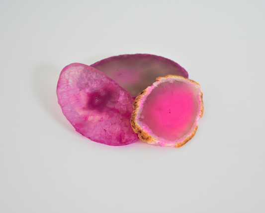 Pink Agate - Slice